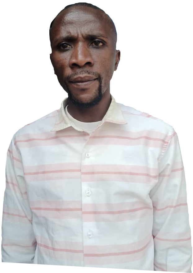 Faustin Lwahimbwa, un des notable du groupement de Bugorhe.